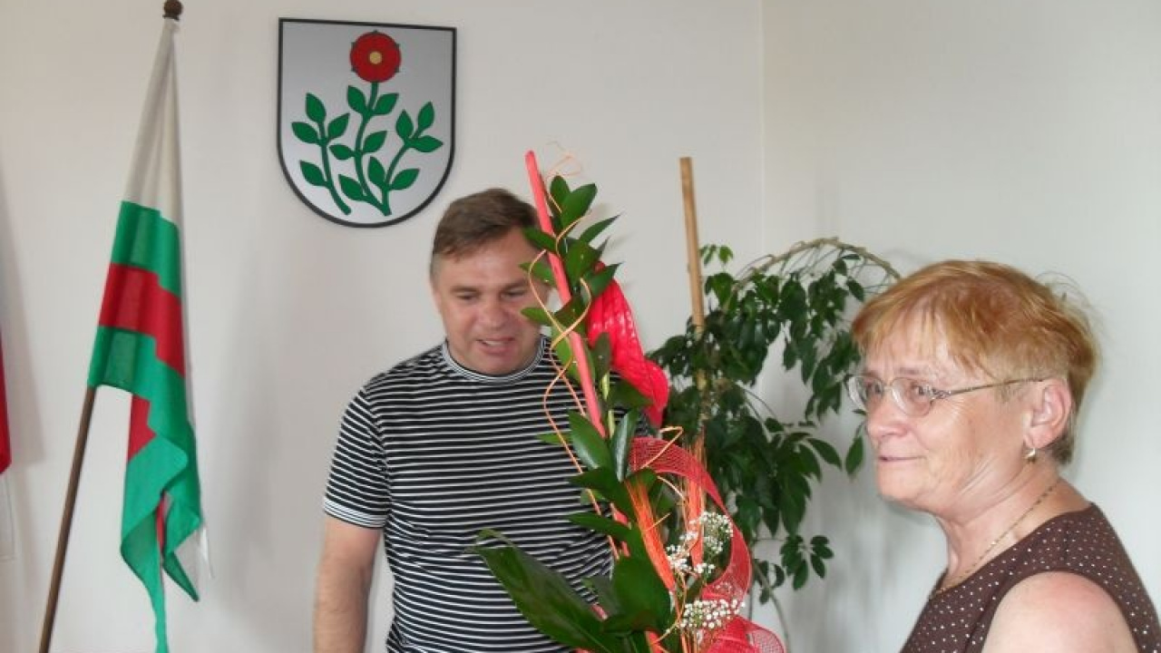 Fotografia fotogalérie Poďakovanie dlhoročnej knihovníčke