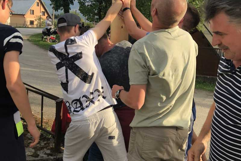 Stavanie maja 2018