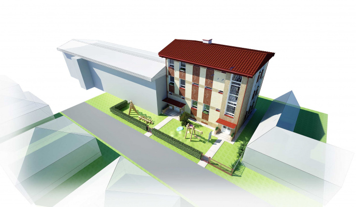 4. fotografia fotogalérie Materská škola_prístavba_arch.Kružel_alternatívaB