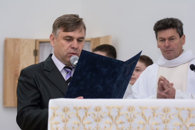 Pozehnanie noveho kostola 06.04.2015