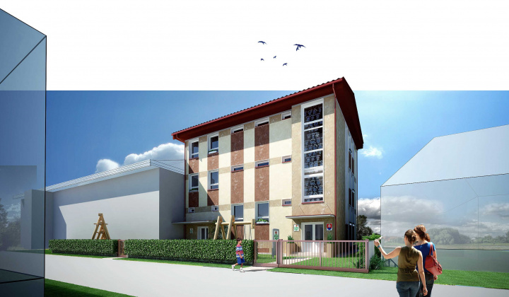 5. fotografia fotogalérie Materská škola_prístavba_arch.Kružel_alternatívaB