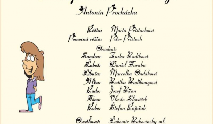 1. fotografia fotogalérie S tvojou dcérou nikdy_Divadlo Strečno