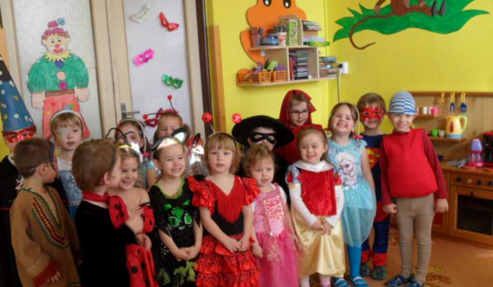 1. fotografia fotogalérie Veselý karneval v materskej škole