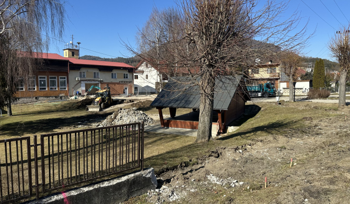 1. fotografia fotogalérie Prerábka centrum obce Nededza 2025