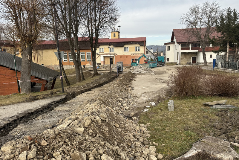 Stavebné práce na stavbe Centrum obce Nededza a prestavbe obecného úradu rok  2025
