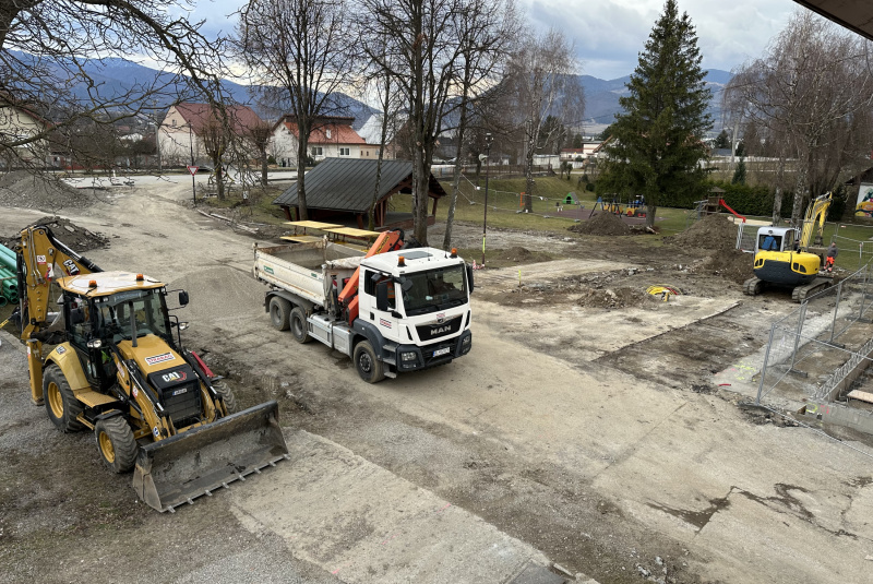 Stavebné práce na stavbe Centrum obce Nededza a prestavbe obecného úradu rok  2025